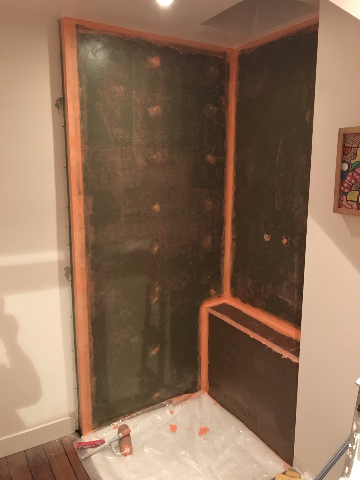 Rénovation complète d'une douche (3/4)