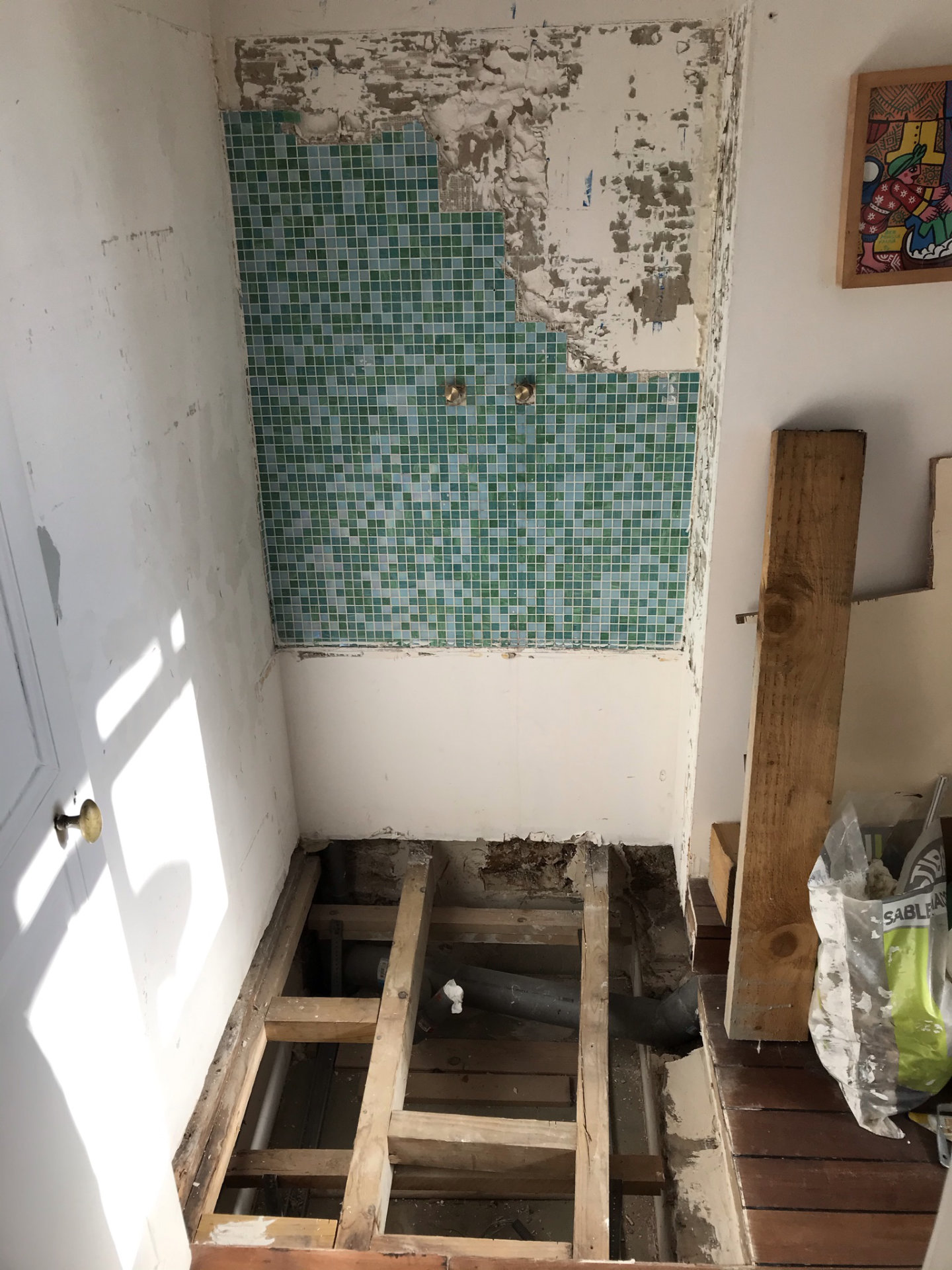 Rénovation complète d'une douche (1/4)