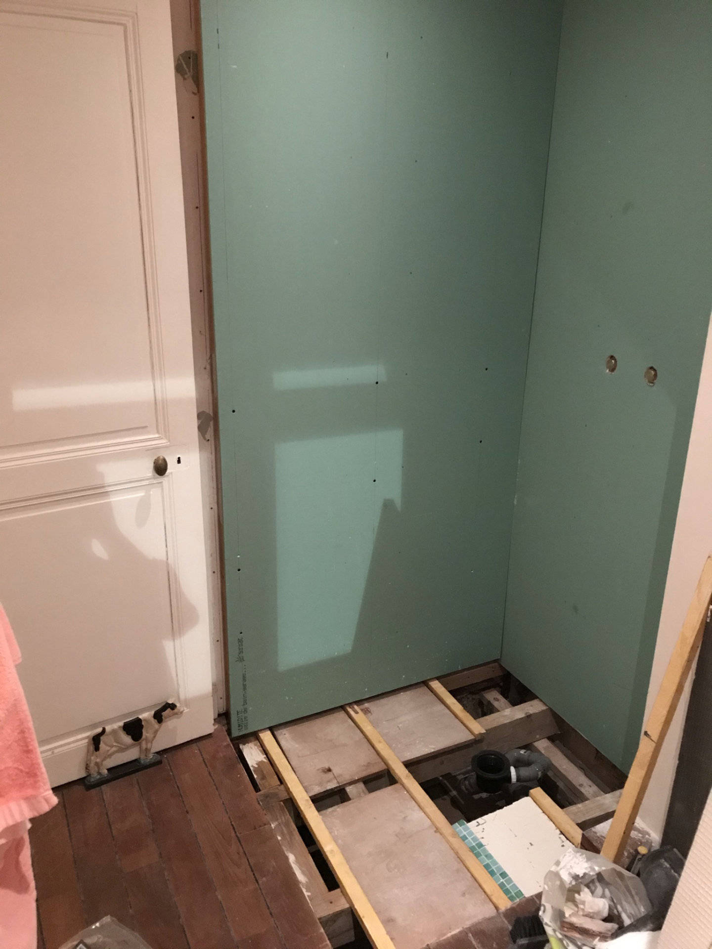 Rénovation complète d'une douche (2/4)